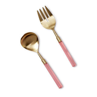 Pink Acrylic Serving Set