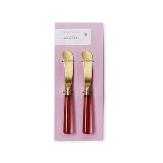 Pink Blush Set of 2 Spreaders on Gift Card