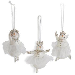 Glittered Snow Lady Ballerinas