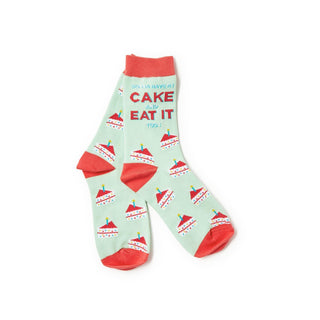 Wine Glass and Socks Gift Set
