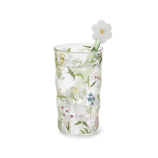 Set of 4 Daisy Flower Hand-Crafted Stirrers in a Gift Box
