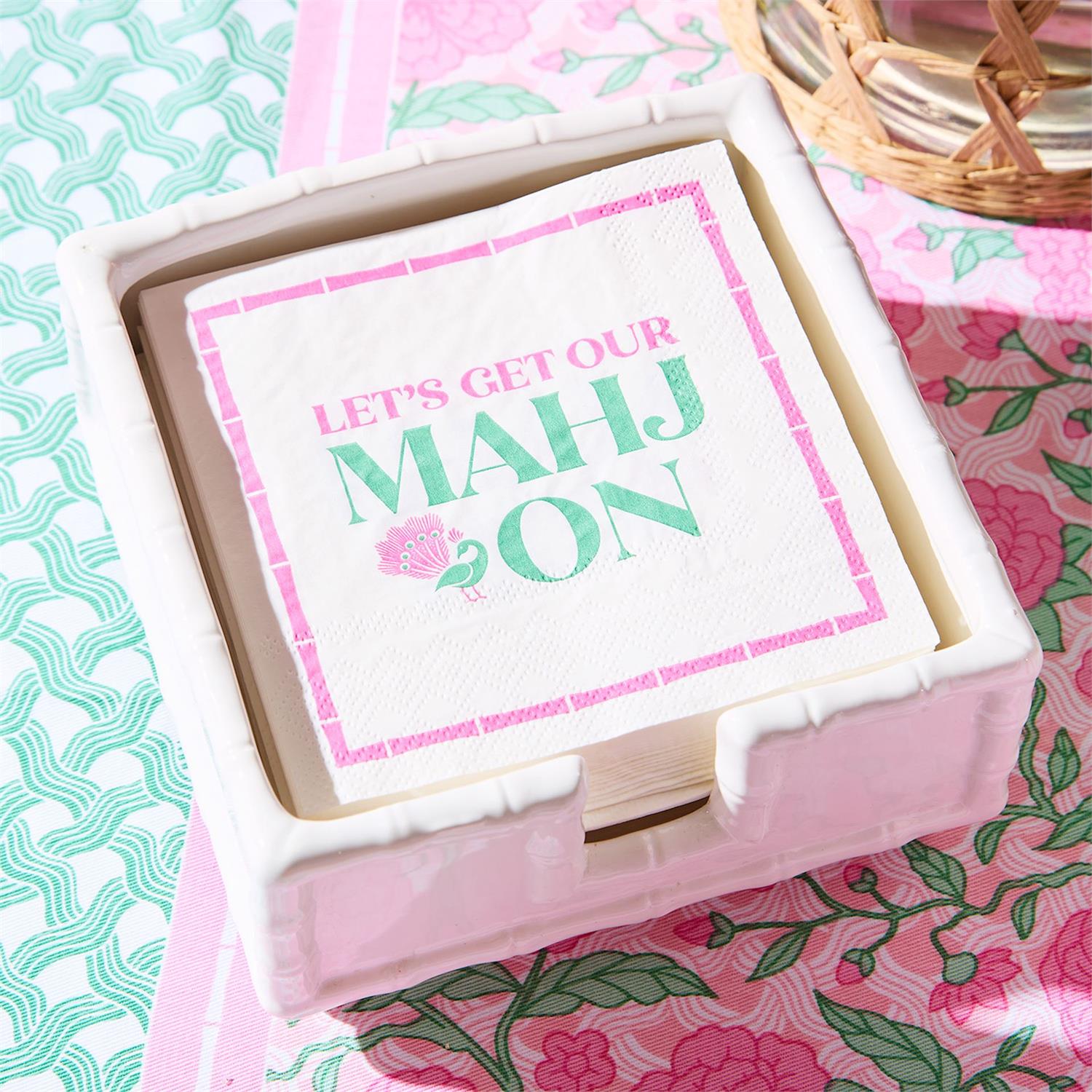 Let's Mahj Cocktail Napkins - Thumbnail 2