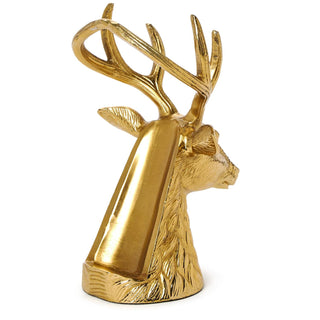 Gold Stag Wine Bottle Holder