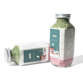 Santa Soothing Holiday Fizzy Salt Soak