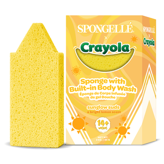 Sunglow Suds Body Buffer | Crayola x Spongellé