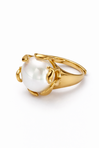 Pearl Flower Ring