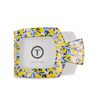 Flat Square Hair Clip | Small | Limoncello