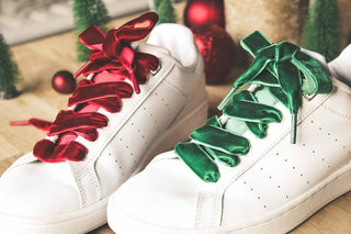 Burgundy Velvet Shoelaces