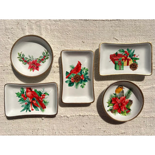 Decorative Christmas dishes
