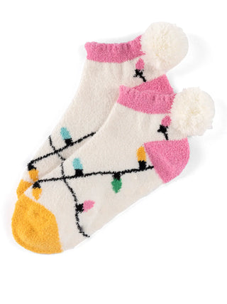 Ivory Anya Home Sock