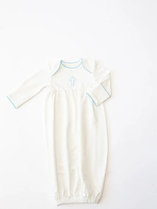 Goosies Gown- Blue Cross