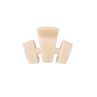Classic Almond Beige Petite Claw Clip