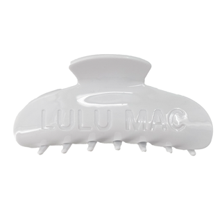 LULU MAC HAIR CLIPS White