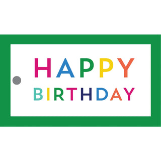 Full-Color Gift Tags | Colorful Birthday