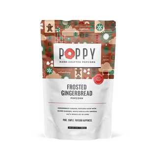 Frosted Gingerbread Popcorn