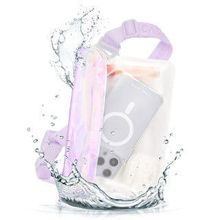 Soap Bubble™ Waterproof Phone Belt Bag in Iridescent