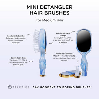 Mini Detangler Brush Medium Tide & True