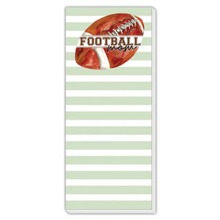 Handpainted Football Mom Skinny Notepad