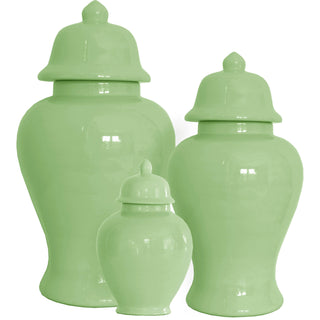 Cabbage Patch Green Ginger Jars: Small