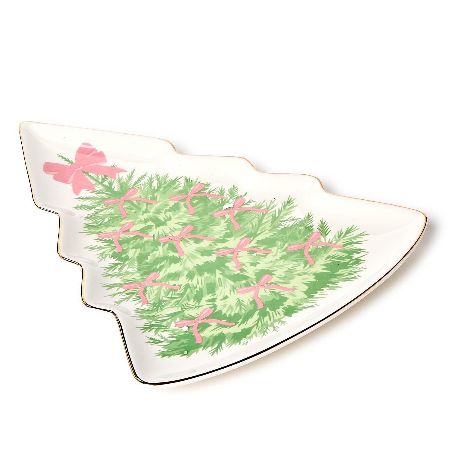Bow-tiful Tree Shaped Plate - Thumbnail 3