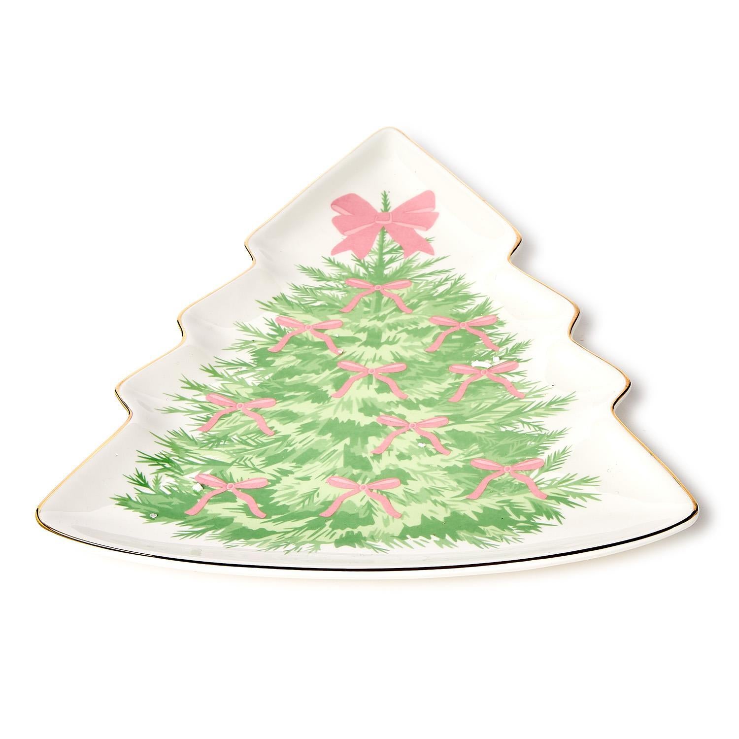 Bow-tiful Tree Shaped Plate