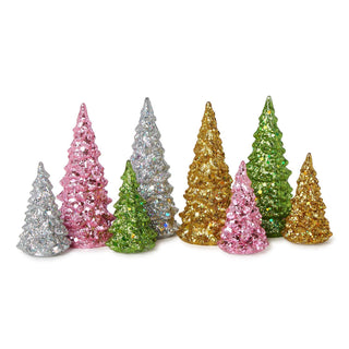 Mini Glitter Christmas Trees