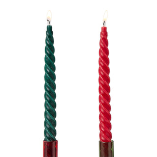 Twist Taper Candles in Gift Box