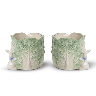Cabbage Bunny Cachepots