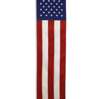 USA Embroidered Pulldown Flag 8ftx20in
