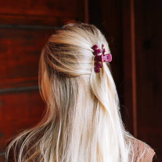 Classic Mulberry Small Claw Clip