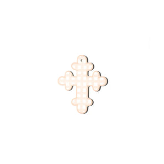 Gingham Large Cross