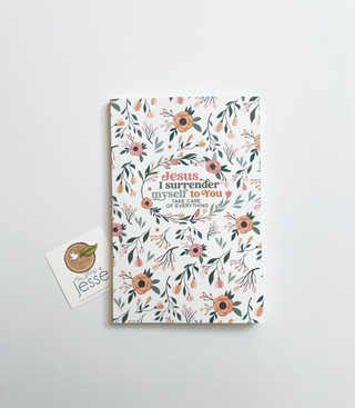 Jesus I Surrender Myself to You Ruled Notebook