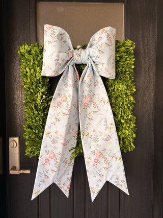 The Bluebird and Blooms Bow