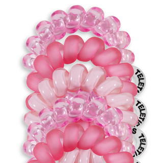 Pretty in Pink Hair Ties