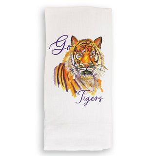 Go Tigers Purple & Yellow
