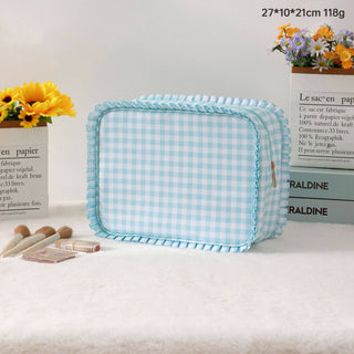 Patterned Cosmetic Bag