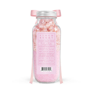 Pretty in Pink Fizzy Salt Softening Bath Soak