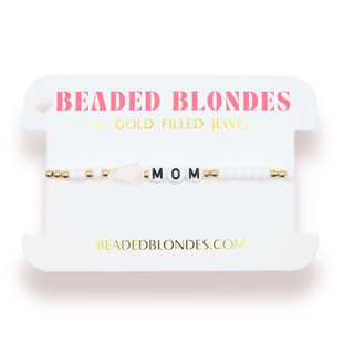 Cheer Mom Bracelet: Standard 6.75 / Gold