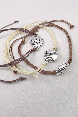 GAME DAY FRIENDSHIP BRACELET | 40B107: BASKETBALL