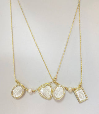 Mother of Pearl Sacred Scapula