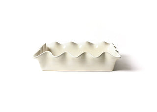 Signature White 13" Ruffle Casserole