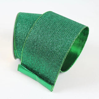 Green Glitter Stripes