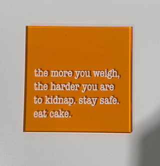 Acrylic Drink Coaster