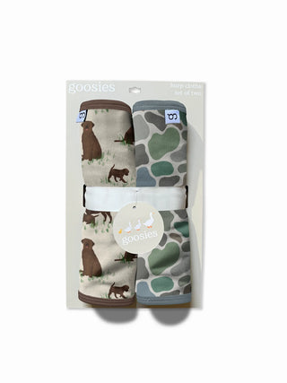 Labradors Burp Cloth Set