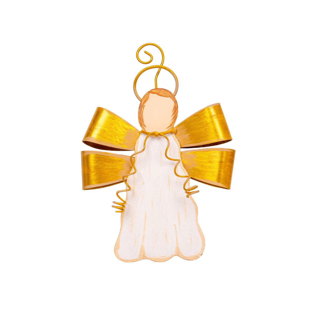 Gilded Ribbon Angel Ornament - Thumbnail 3