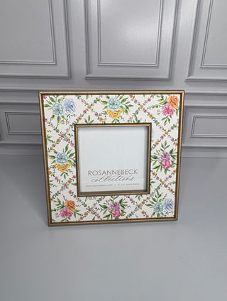 4x4 Western Floral Trellis Frame
