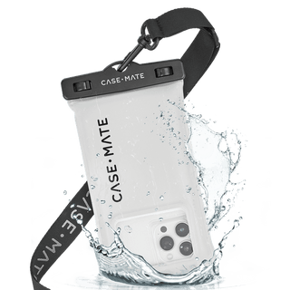 Waterproof Floating Pouch - Sand Dollar (Grey/Black)