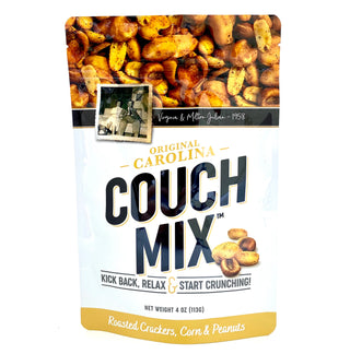 Roasted Crackers, Corn, and Peanut Couch Mix