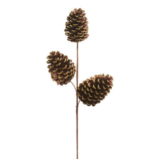 21" PINECONE SPRAY