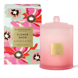 Glasshouse Fragrance - Scented Soy Candle - Flower Show